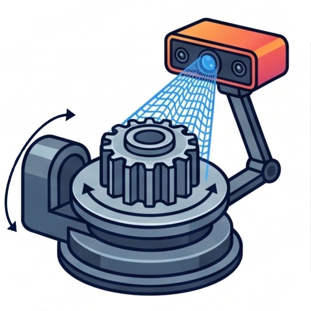 2-axis scanning